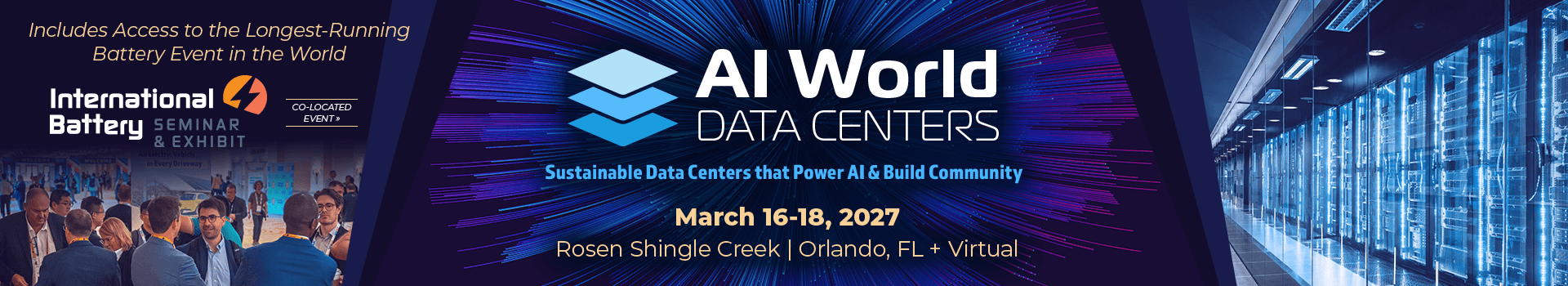 AI World: Data Centers - March 16-18, 2027